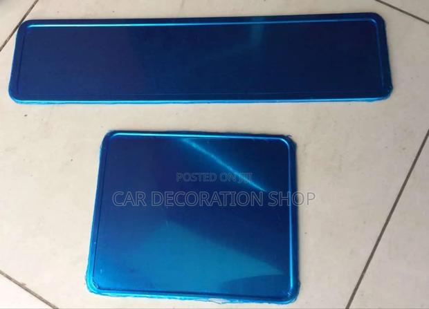 Metallic Front and Rear Plates Mounts for New Generation