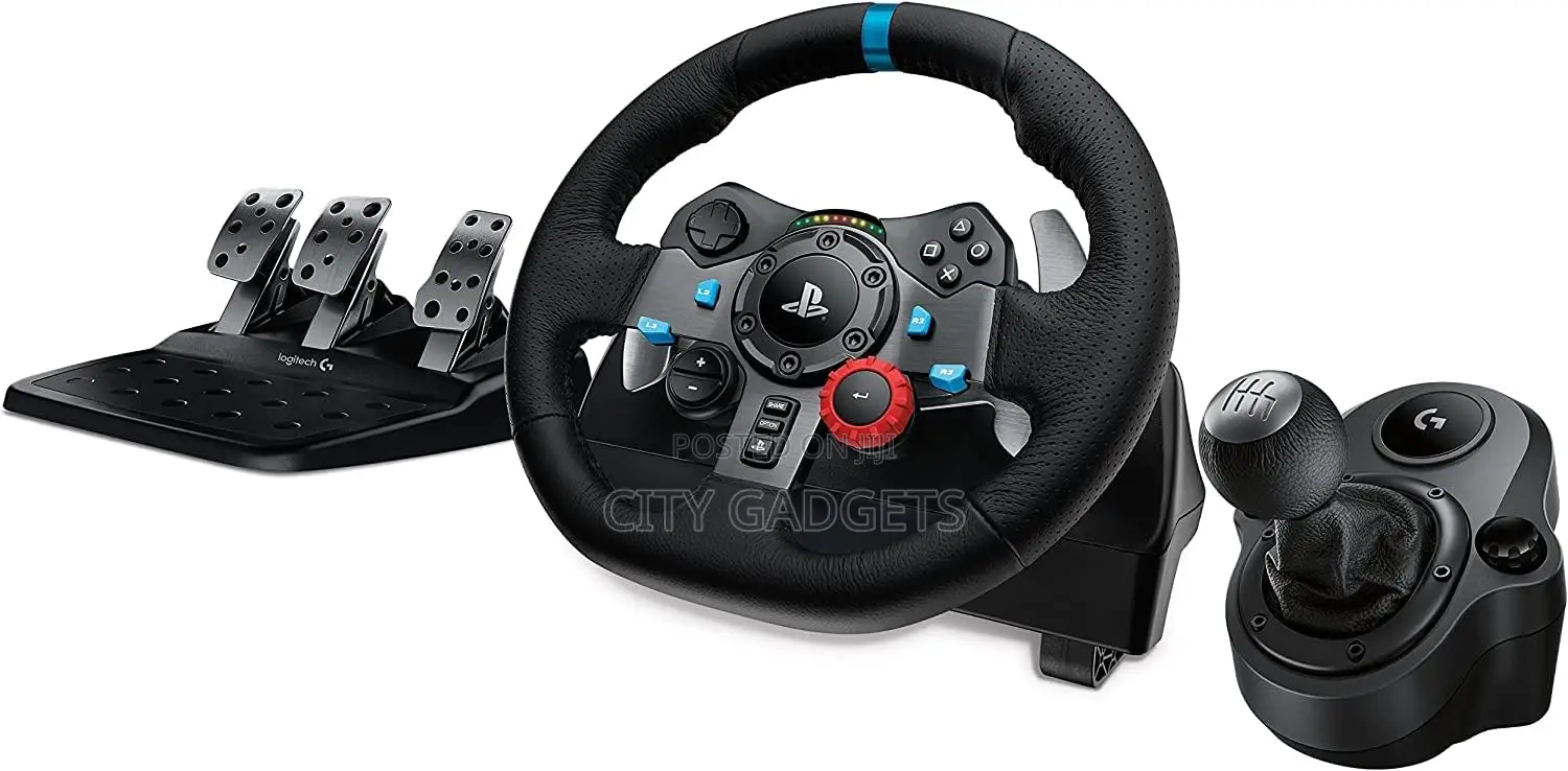 Logitech G29 Driving Force Race Wheel + Logitech G Driving