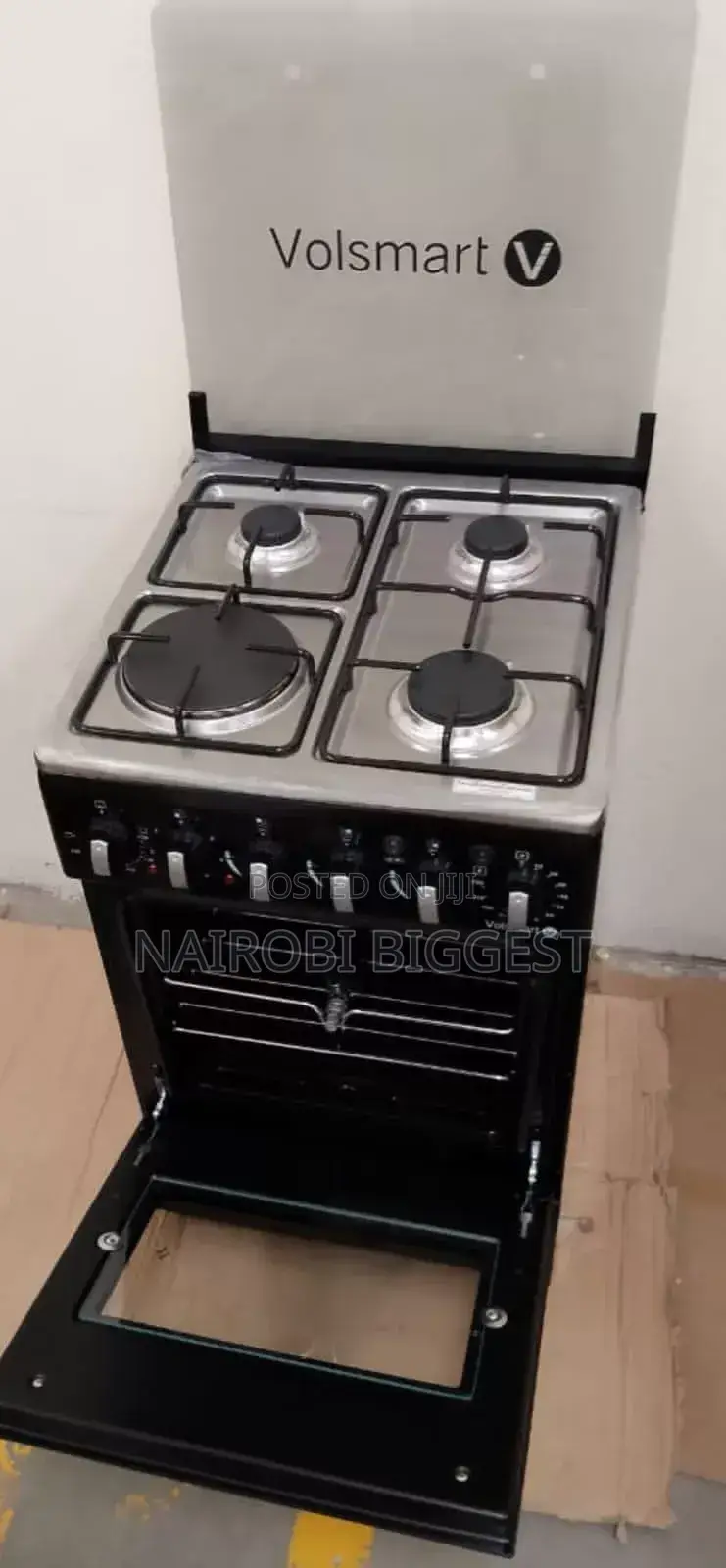 Volsmart Standing Cooker With Electric Oven