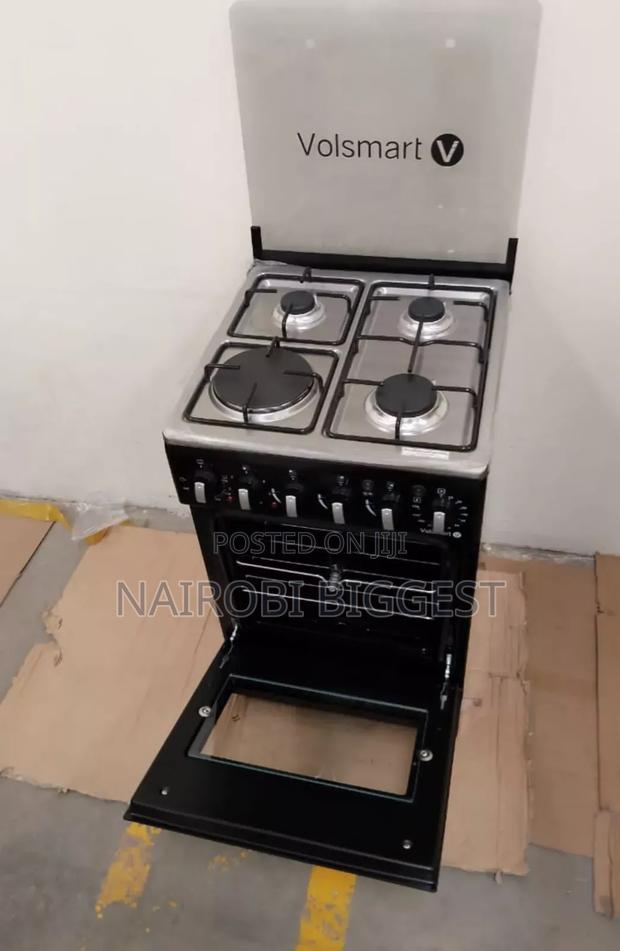 Volsmart 3gas+1 Electric 50×55cm Standing Cooker With Electric Oven