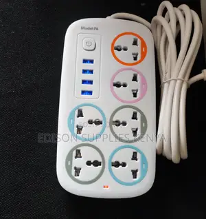 4-Usb Extension Cable 6 Way Multiplug Power Extension Socket
