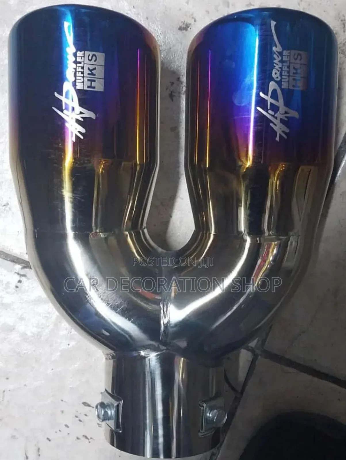 Brand New Double Exhaust Tip