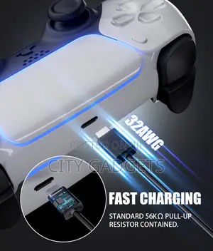 USB C Charging Cable Compatible With PS5 Controller