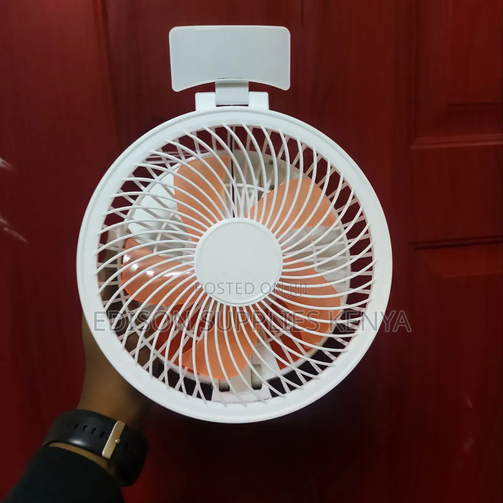 Folding Fan, Portable Folding Fan, Table Fan With LED Light