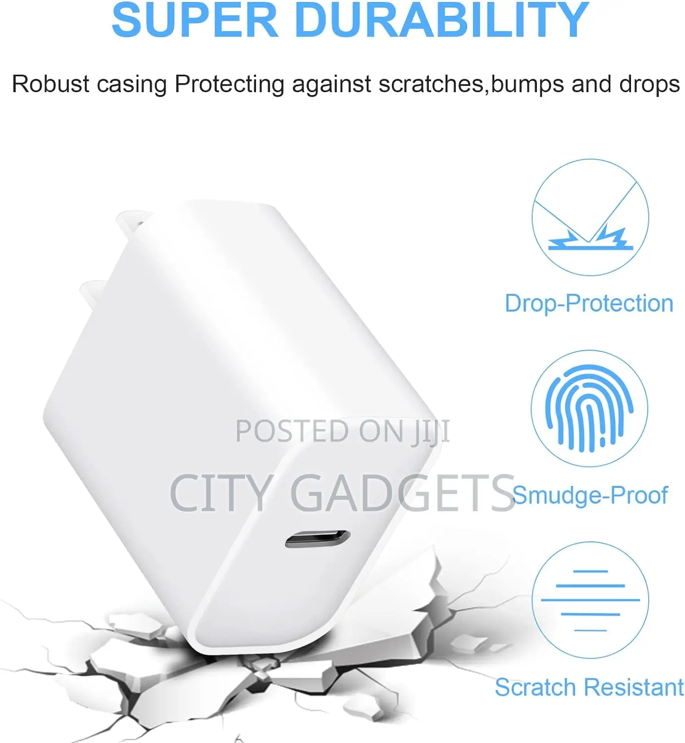 Apple 20W USB-C Power Adapter - iPhone Charger