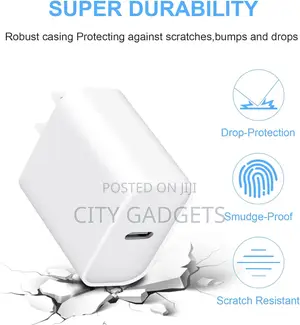 Apple 20W USB-C Power Adapter - iPhone Charger