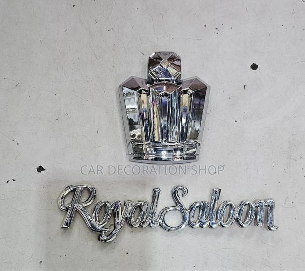 Bonnet or Boot Royal Saloon Logos - main view