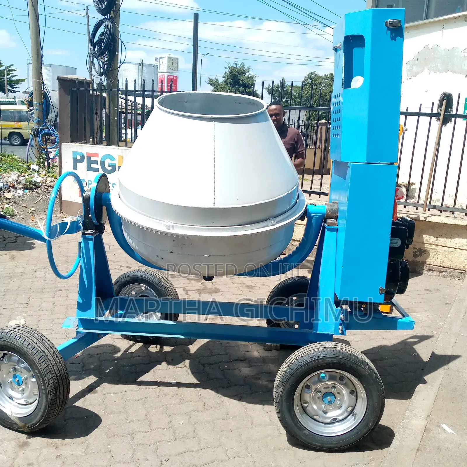 400l AICO Concrete Mixer