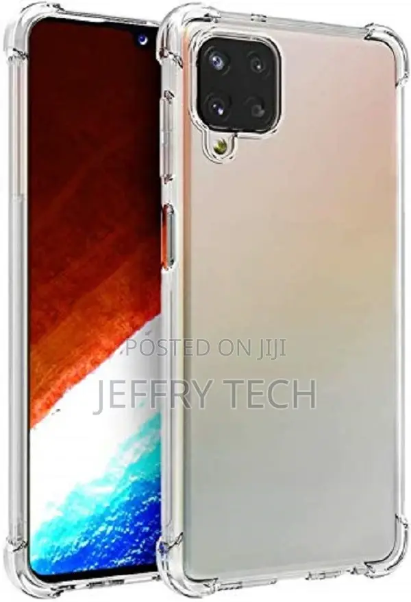 Samsung Galaxy A12 5G, [Bumper] Exclusive Transparent Back C
