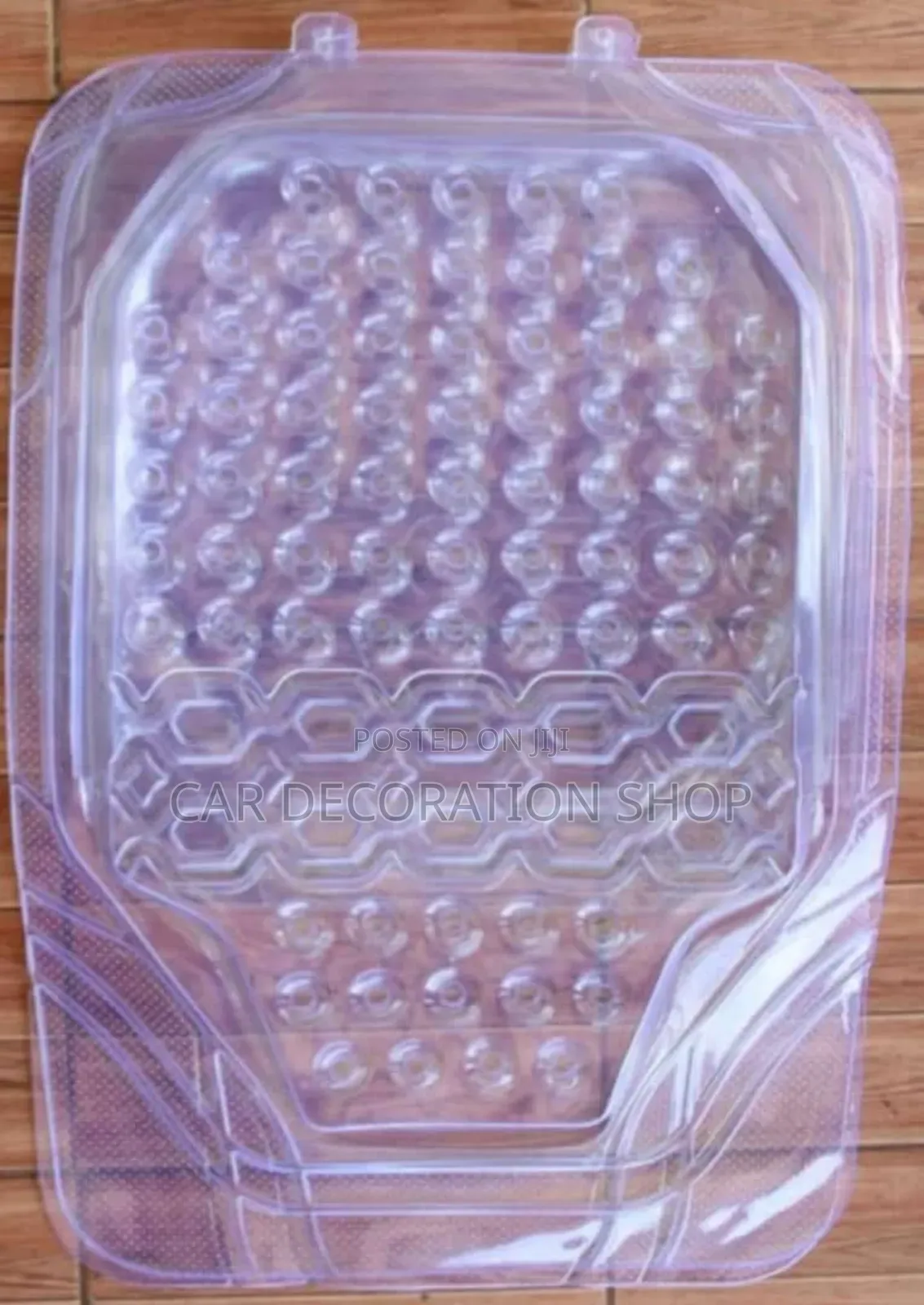 5pc Plastic Clear Car Floor Mats