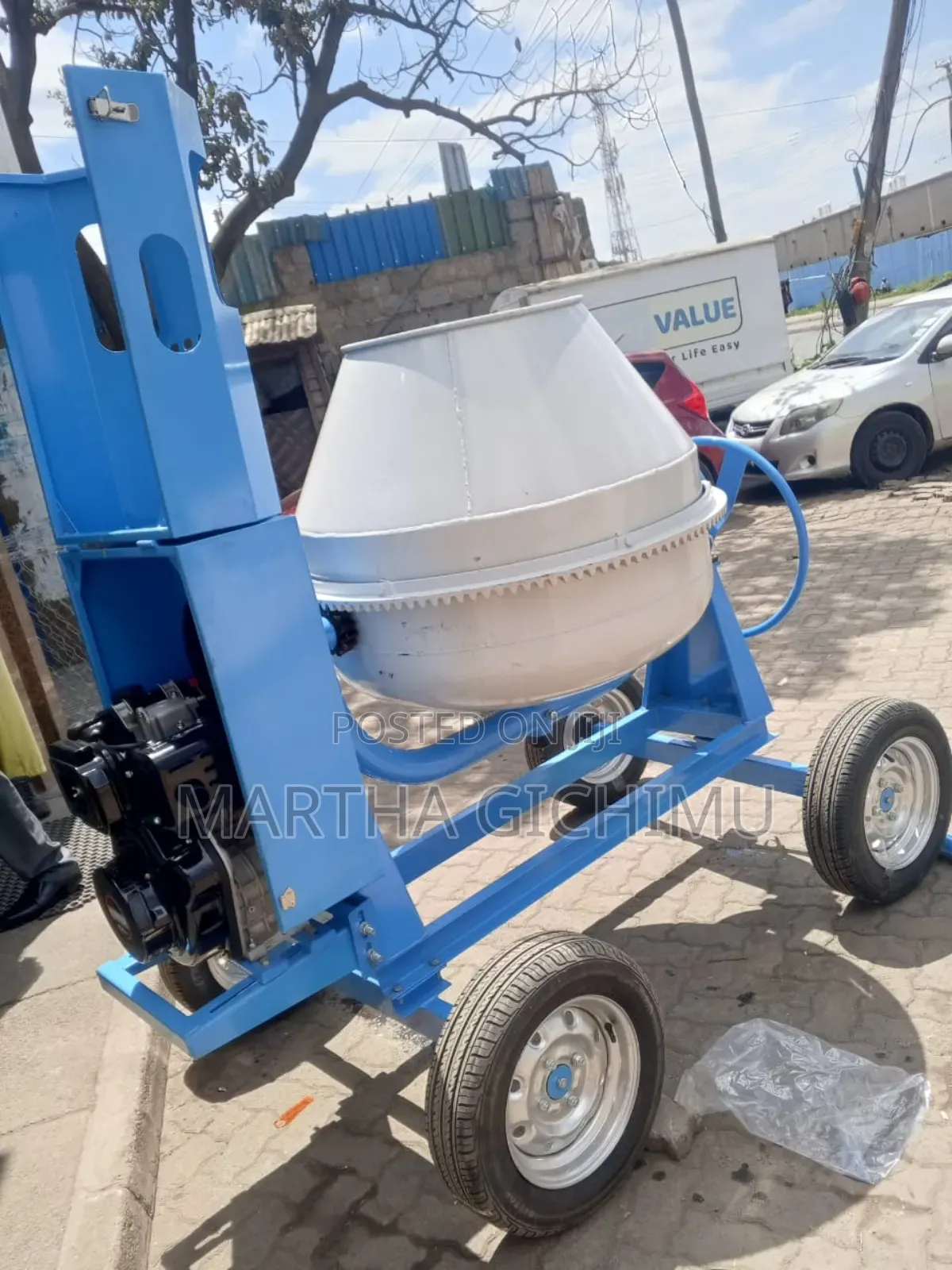 Diesel Powered AICO Mixer