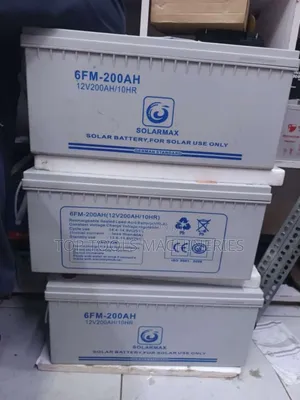 Original Solarmax 200ah 12v Blue Deep Cycle Battery