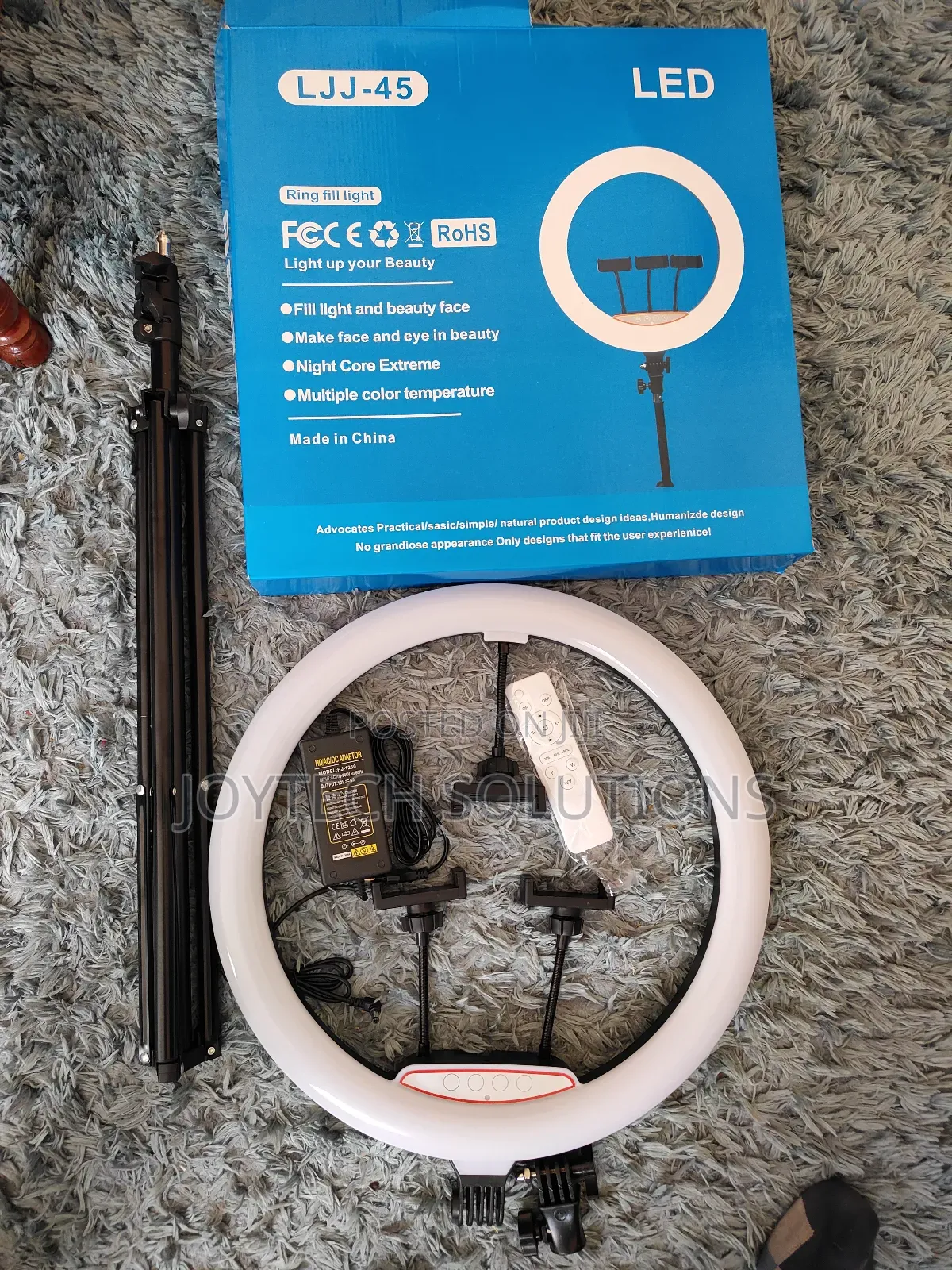 18 Inches Ringlight (White, Warm Yellow and Warm White)