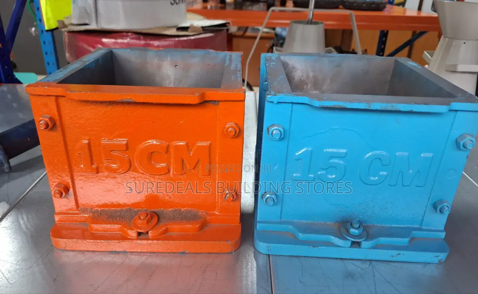 Premium Quality Cast Iron Concrete Testing Cube Moulds-