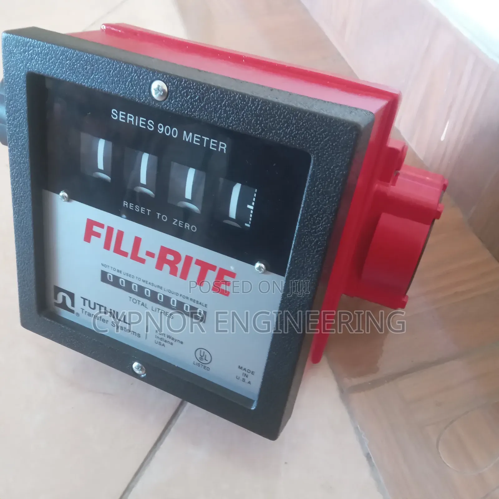 Filtrite Flow Meter With Metal Body
