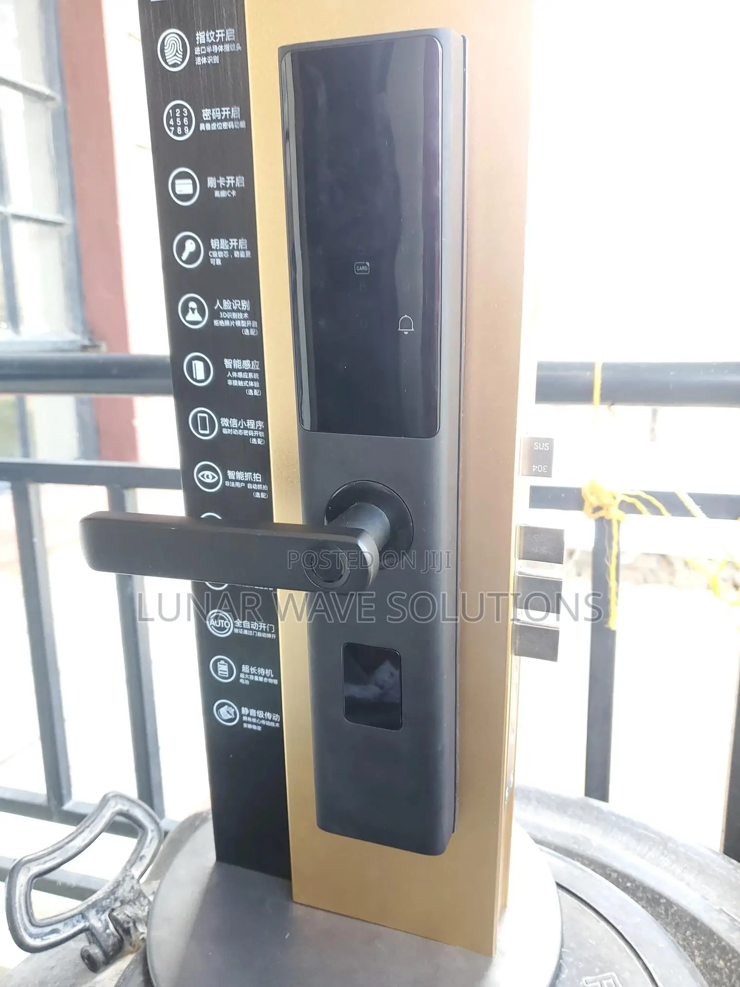 Fingerprint Smart Lock With Key and App Access