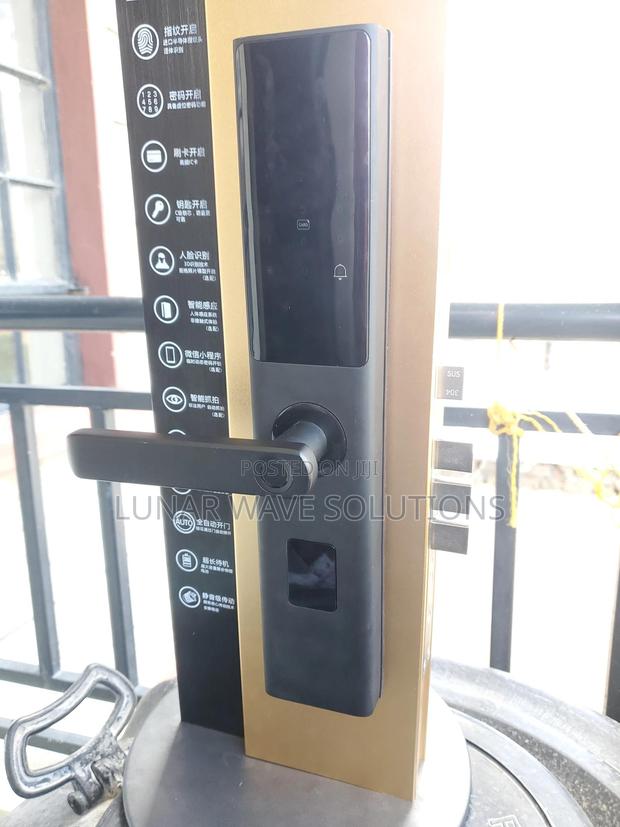 Fingerprint Smart Lock With Key and App Access - main view