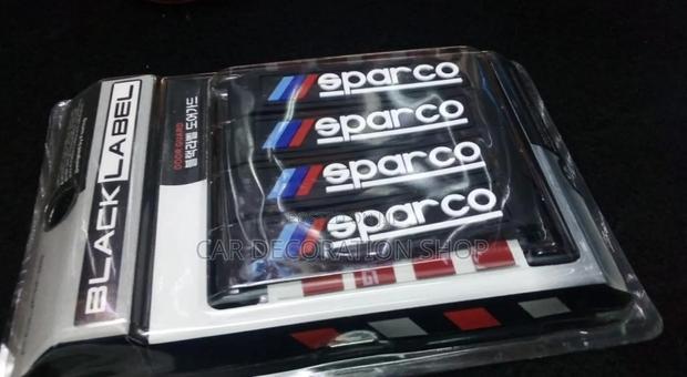 4pcs Rubber Sparco Door Guard - main view
