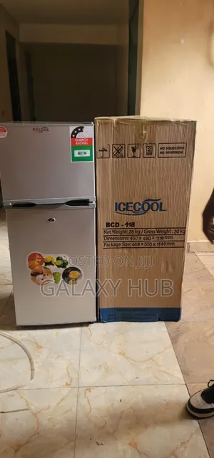 Icecool 118litres Double Door Refrigerator