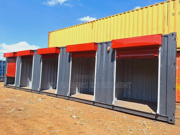 Ready Made 40ft Container Shops - main view