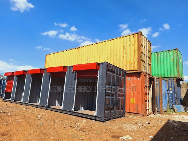 Premium 40ft Container Stalls - main view