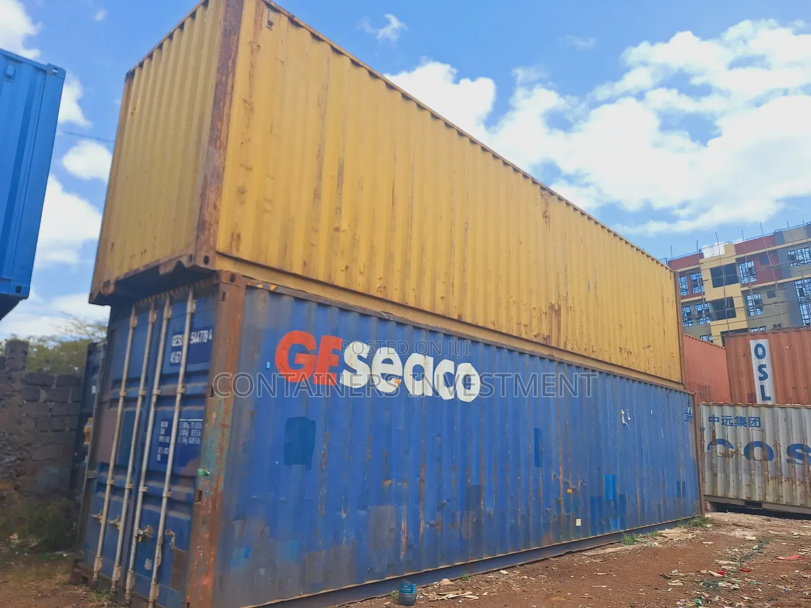 40ft Containers Available. Multiple to Choose From
