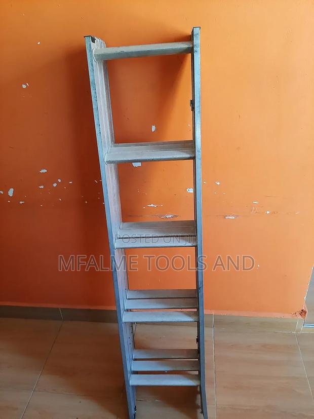 Step Ladders - 3 Stucking Aluminium 16ft - Ex-Uk