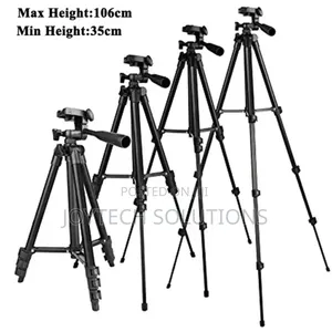 Stroy - T3520 Phone Tripod. Upto 1400mm High. 1.4 Meters.