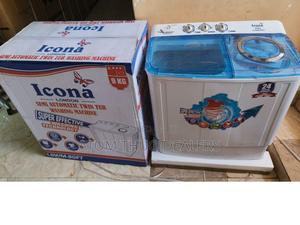 White Icona 9 Kg Top Load Twin Tub Washing Machine - thumbnail 2