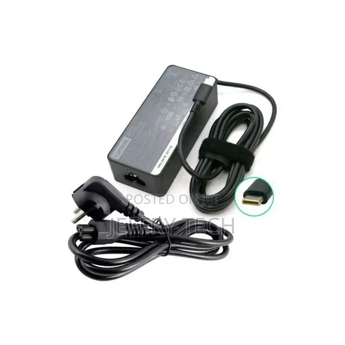 Lenovo Chargeur Lenovo Type-C 65 Watt - Noir