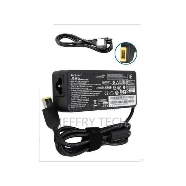 Lenovo Computer Charger LEN 20V 2.25A Square End --Black+Lap - main view