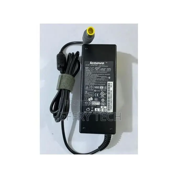 Lenovo PC Compatible Charger - 20V - 4.5A YELLOW END + Tripo