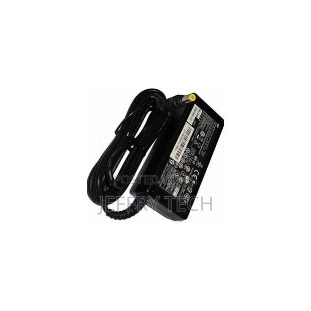 Hp Charger 18.5V 3.5A (4817) Yellow Tip + Laptop Charger Cab