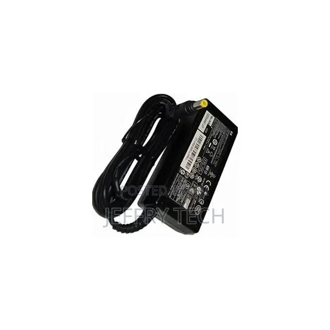 Hp Charger 18.5V 3.5A (4817) Yellow Tip + Laptop Charger Cab
