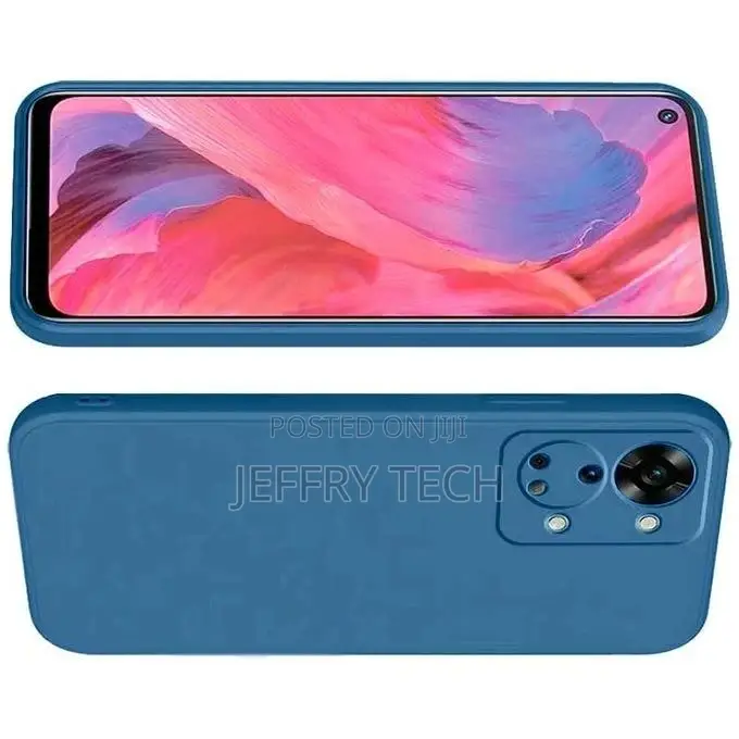 One Plus Nord 2T 5G Silicone Case Blue