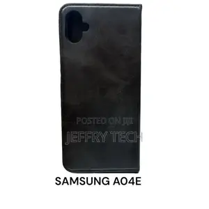 Samsung A04E Compatible Flip Case Black