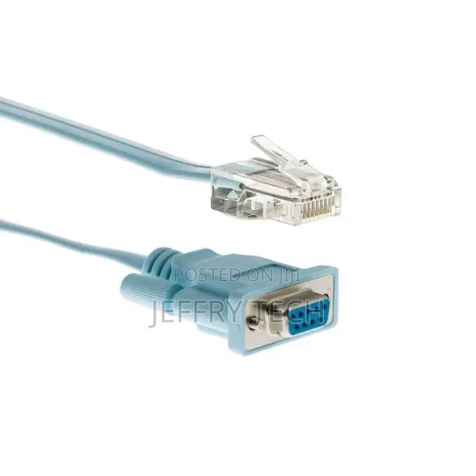 RJ45 to Female Serial Port Adapter - Blue