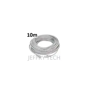 FTP Network Cable - Shielded and Crimped - 10m - Cat 6 -Gray
