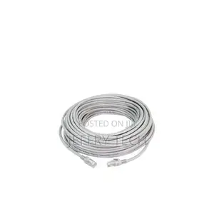 FTP Network Cable - Shielded and Crimped - 10m - Cat 6 -Gray