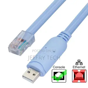 USB to RJ45 Console Cable, 5FT(1.5M) USB a Male to RJ45 Male