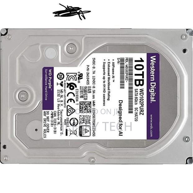 WD 10 Tera 3.5" SATA Hard Drive - thumbnail 2