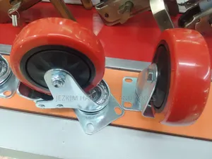 Wheels With Break 4" Set of 4pcs