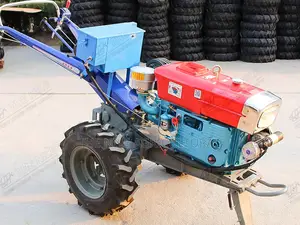 Two Wheel Farm 12hp Walking Tractor for Agriculture