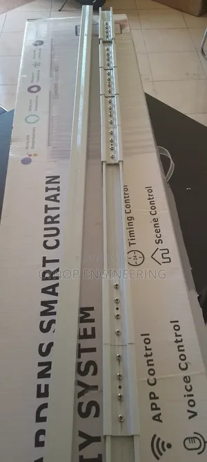 Sleek Setup Wifi Controlled Curtains