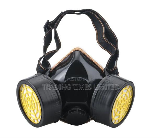 Double Respirator Gas Mask