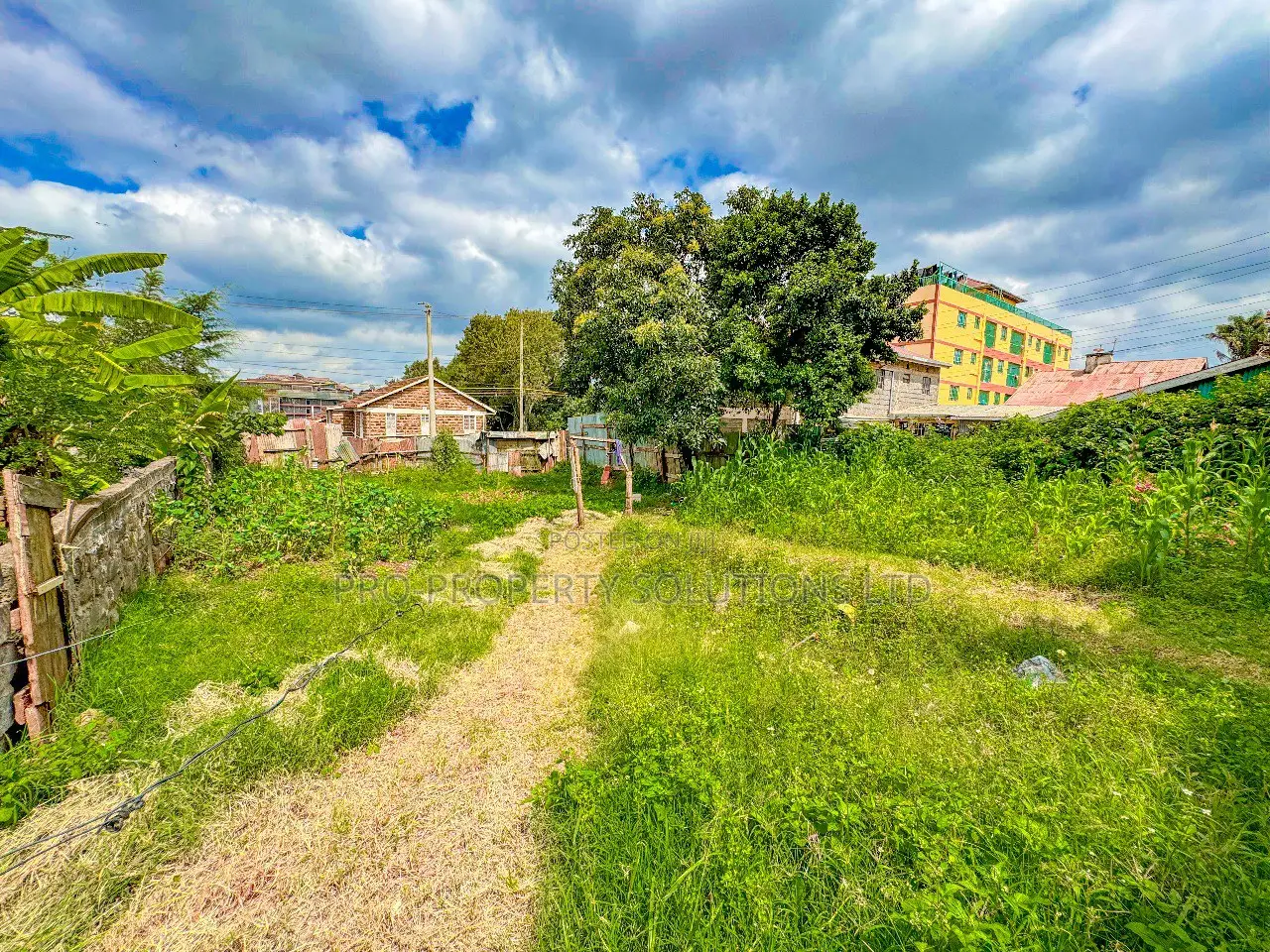 Prime Commercial Plot Touching Tarmac for Sale in Kinoo.