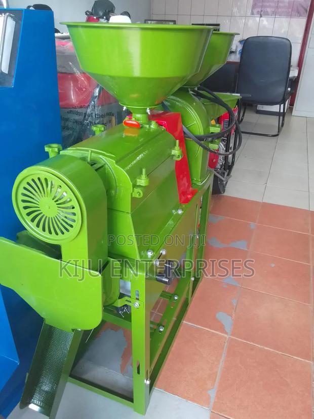 Electric Powered Rice Mill Machine - main view
