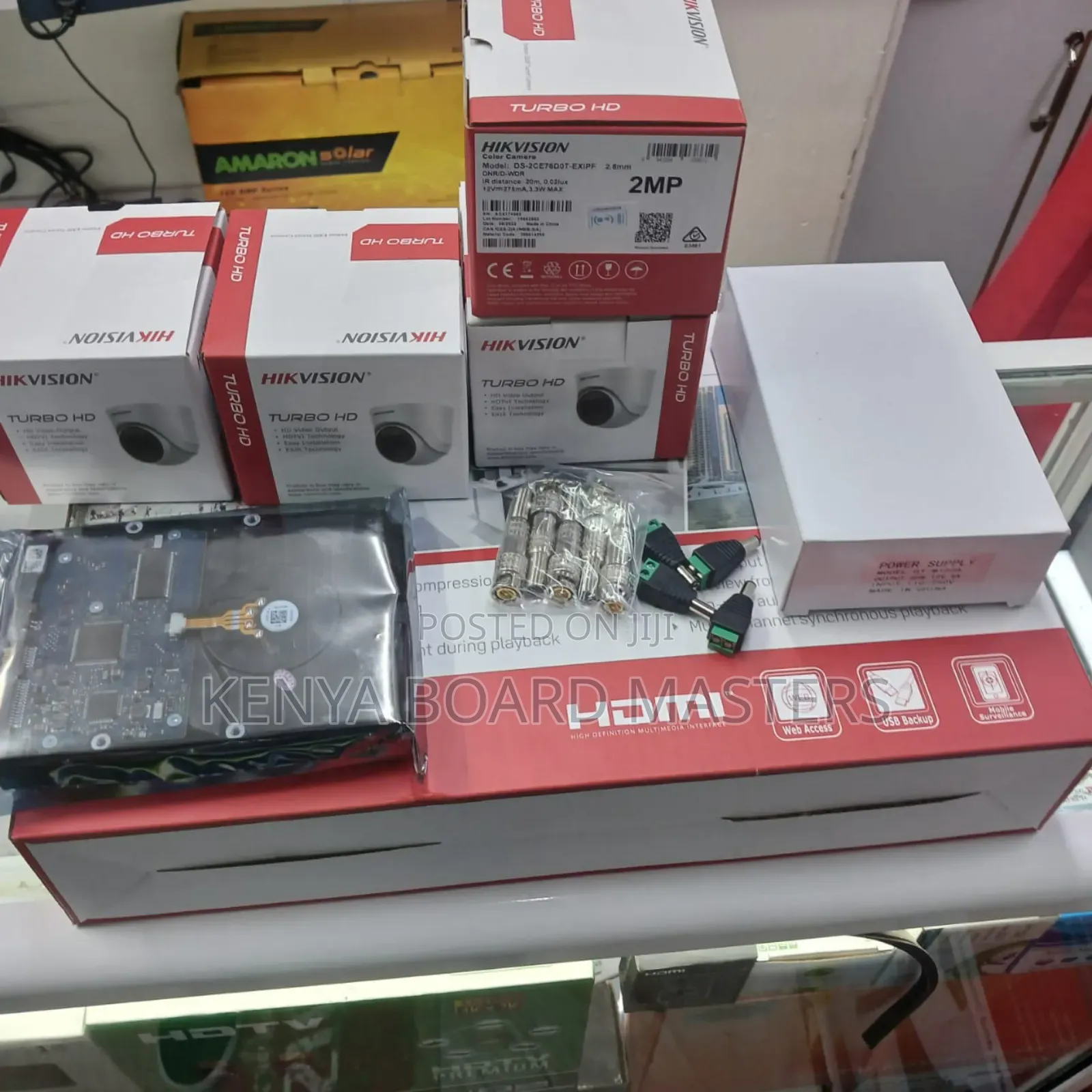 4 Cameras CCTV Hikvision<< 4 Channel CCTV Mp CCTV