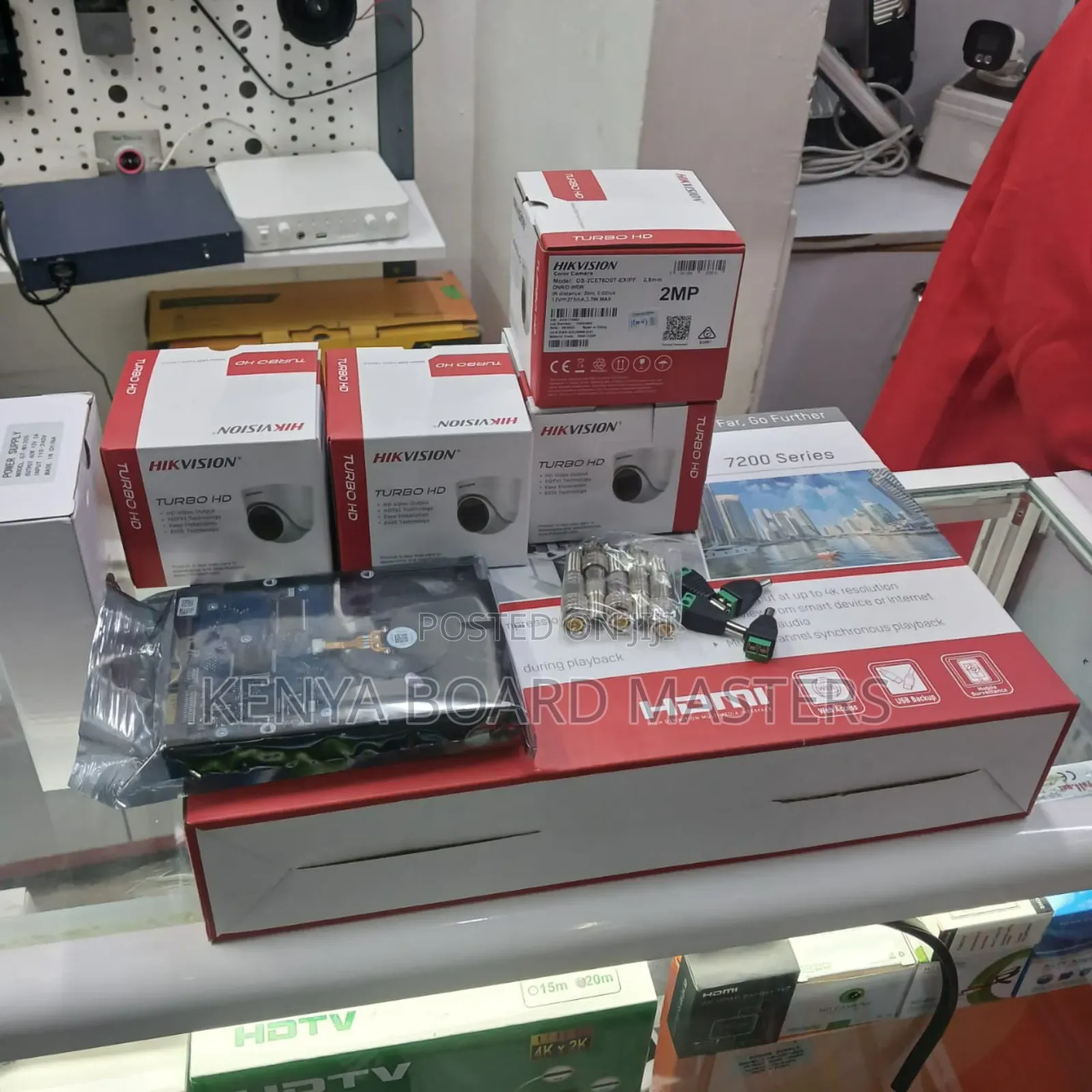 4 Camera CCTV Hikvision 4 Channel CCTV 2mp CCTV-