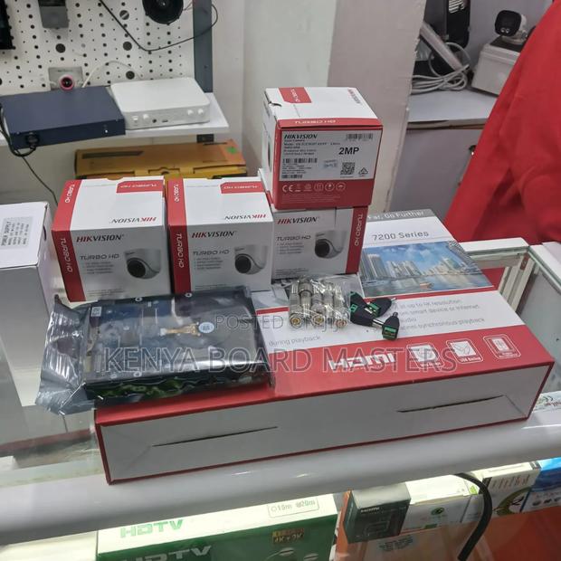4 Camera CCTV Hikvision 4 Channel CCTV 2mp CCTV-